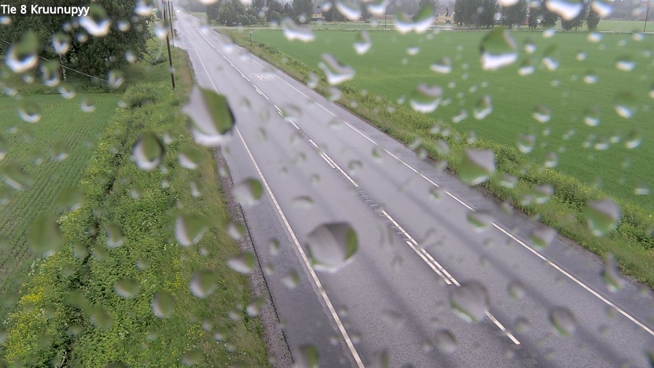 Weather Camera Image Road 8 Kruunupyy, Kruunupyy, Pohjanmaa