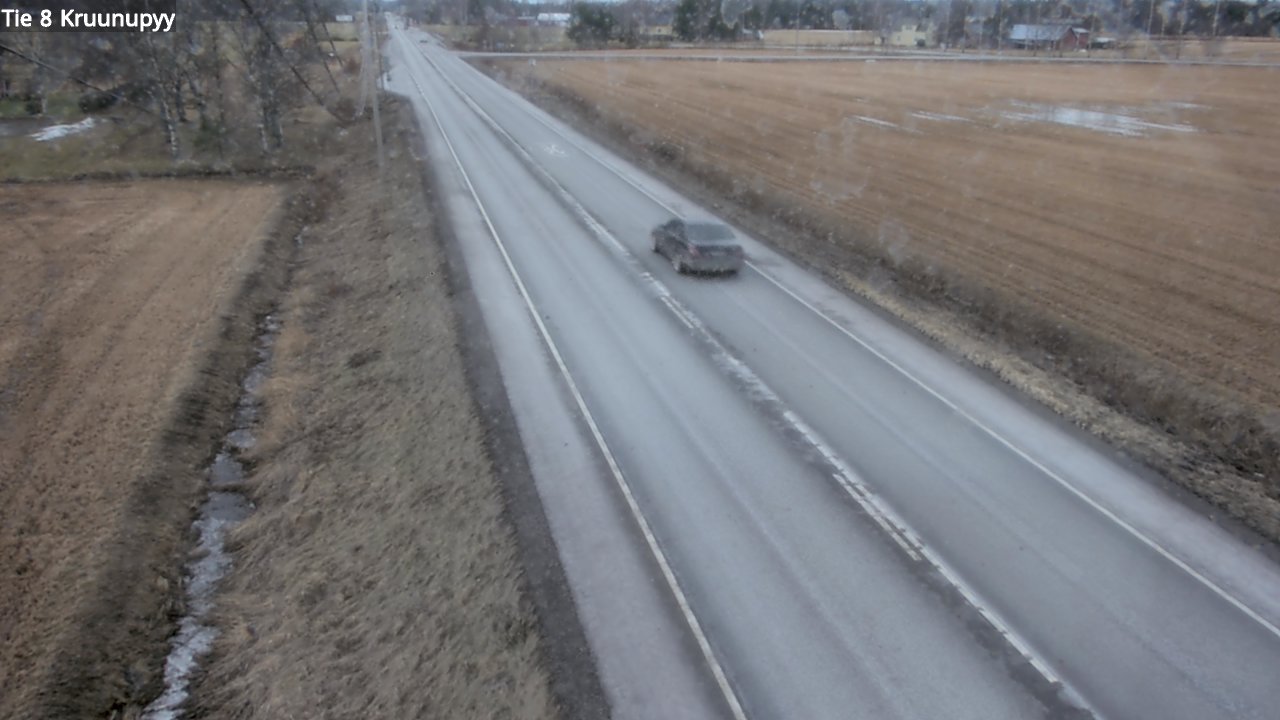 Weather Camera Image Road 8 Kruunupyy, Kruunupyy, Pohjanmaa