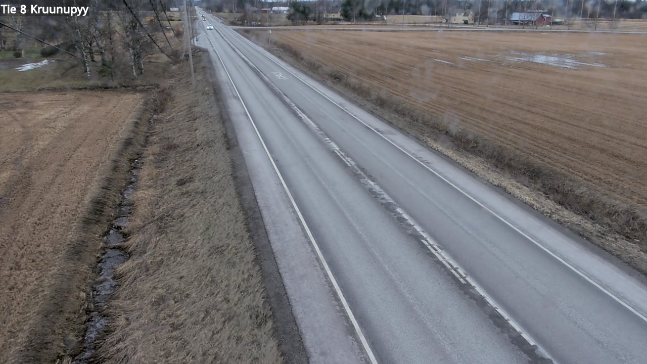 Weather Camera Image Road 8 Kruunupyy, Kruunupyy, Pohjanmaa