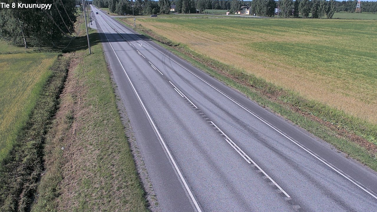 Kelikamerat Kuva Tie 8 Kruunupyy, Kruunupyy, Pohjanmaa