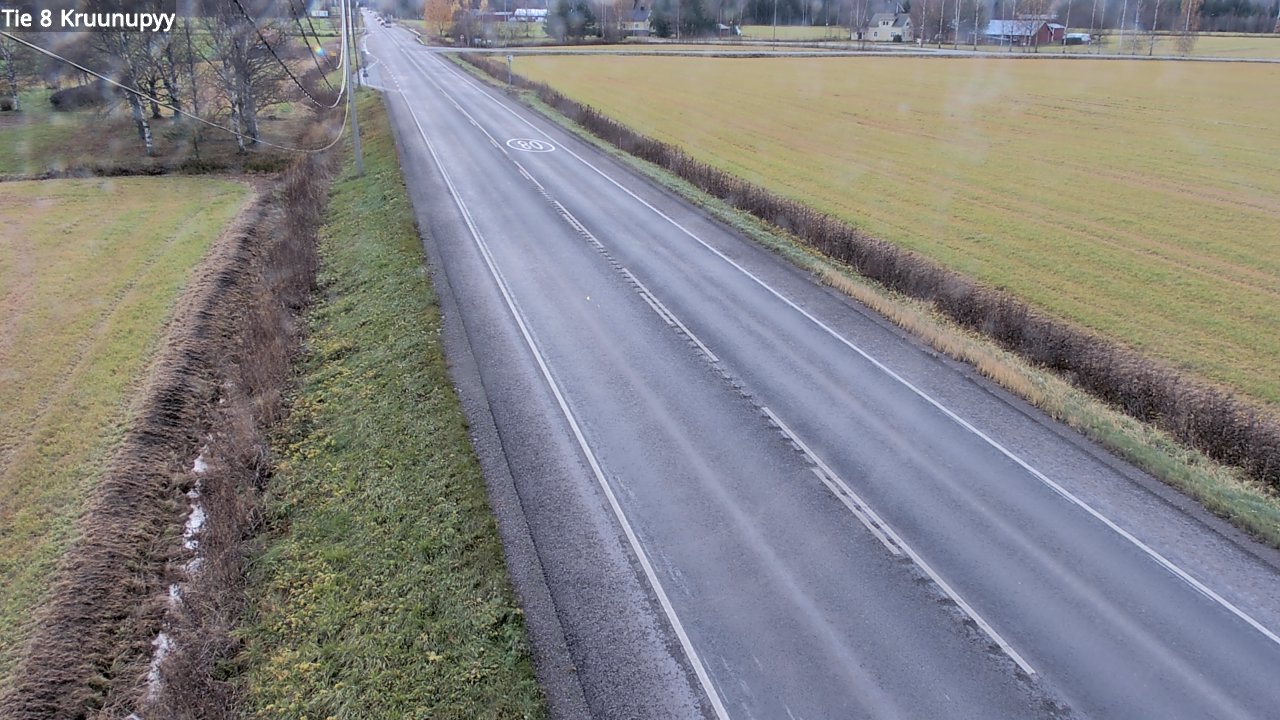 Kelikamerat Kuva Tie 8 Kruunupyy, Kruunupyy, Pohjanmaa