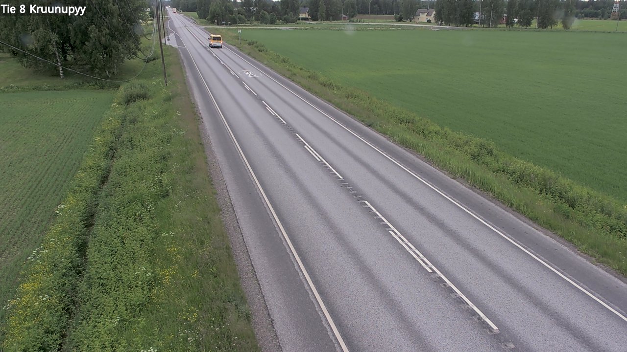 Kelikamerat Kuva Tie 8 Kruunupyy, Kruunupyy, Pohjanmaa