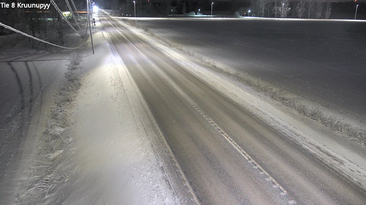 Kelikamerat Kuva Tie 8 Kruunupyy, Kruunupyy, Pohjanmaa