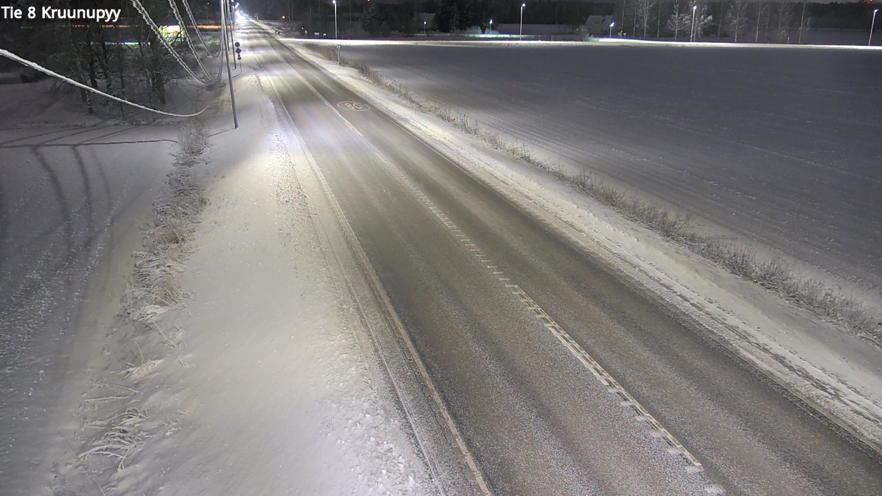 Kelikamerat Kuva Tie 8 Kruunupyy, Kruunupyy, Pohjanmaa