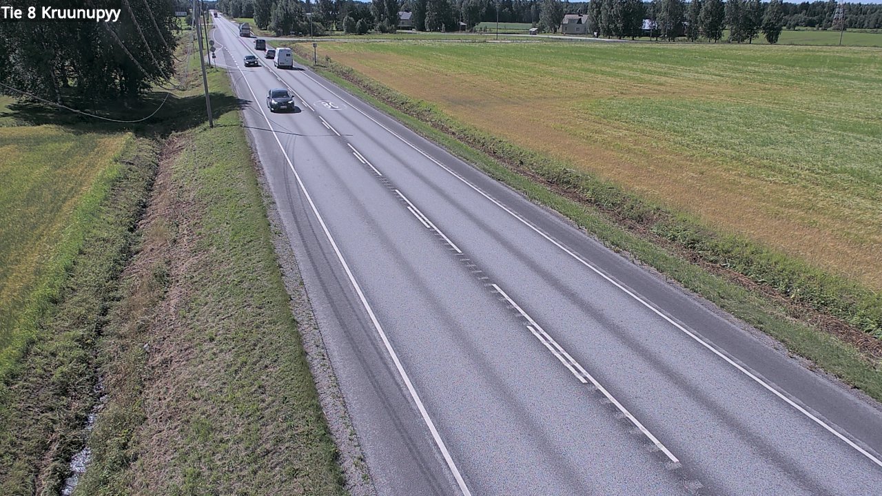 Kelikamerat Kuva Tie 8 Kruunupyy, Kruunupyy, Pohjanmaa
