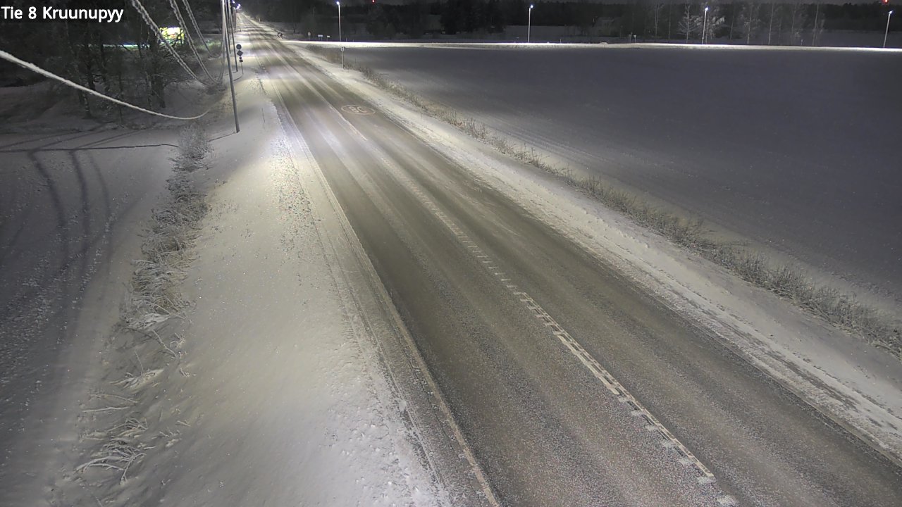 Kelikamerat Kuva Tie 8 Kruunupyy, Kruunupyy, Pohjanmaa