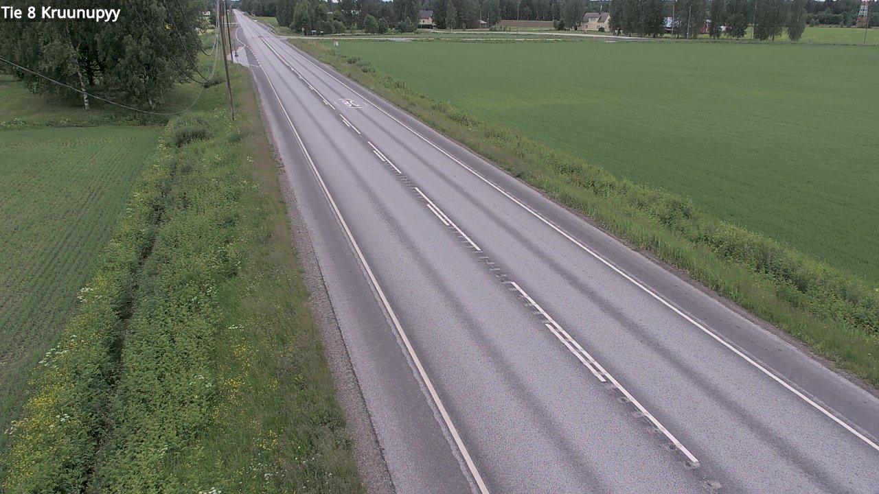 Kelikamerat Kuva Tie 8 Kruunupyy, Kruunupyy, Pohjanmaa