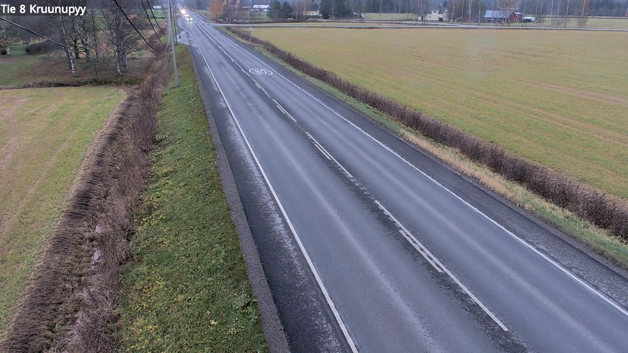 Kelikamerat Kuva Tie 8 Kruunupyy, Kruunupyy, Pohjanmaa