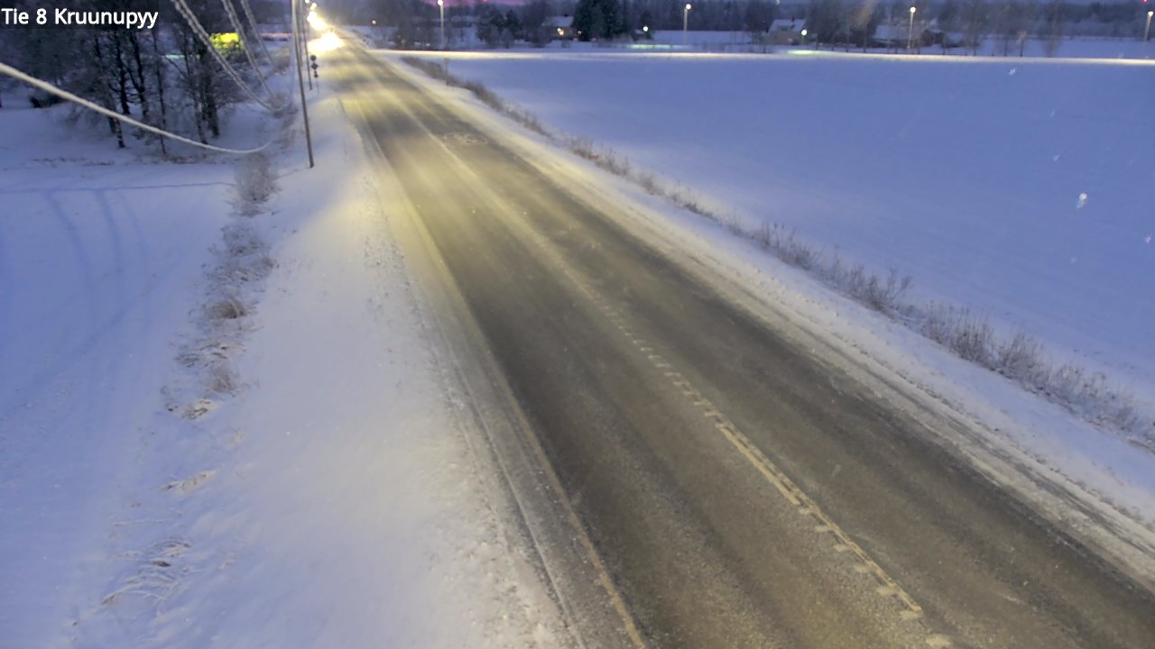 Kelikamerat Kuva Tie 8 Kruunupyy, Kruunupyy, Pohjanmaa