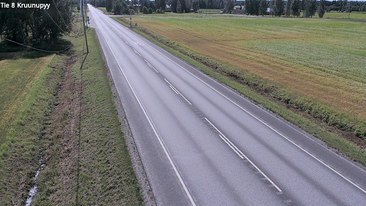 Kelikamerat Kuva Tie 8 Kruunupyy, Kruunupyy, Pohjanmaa