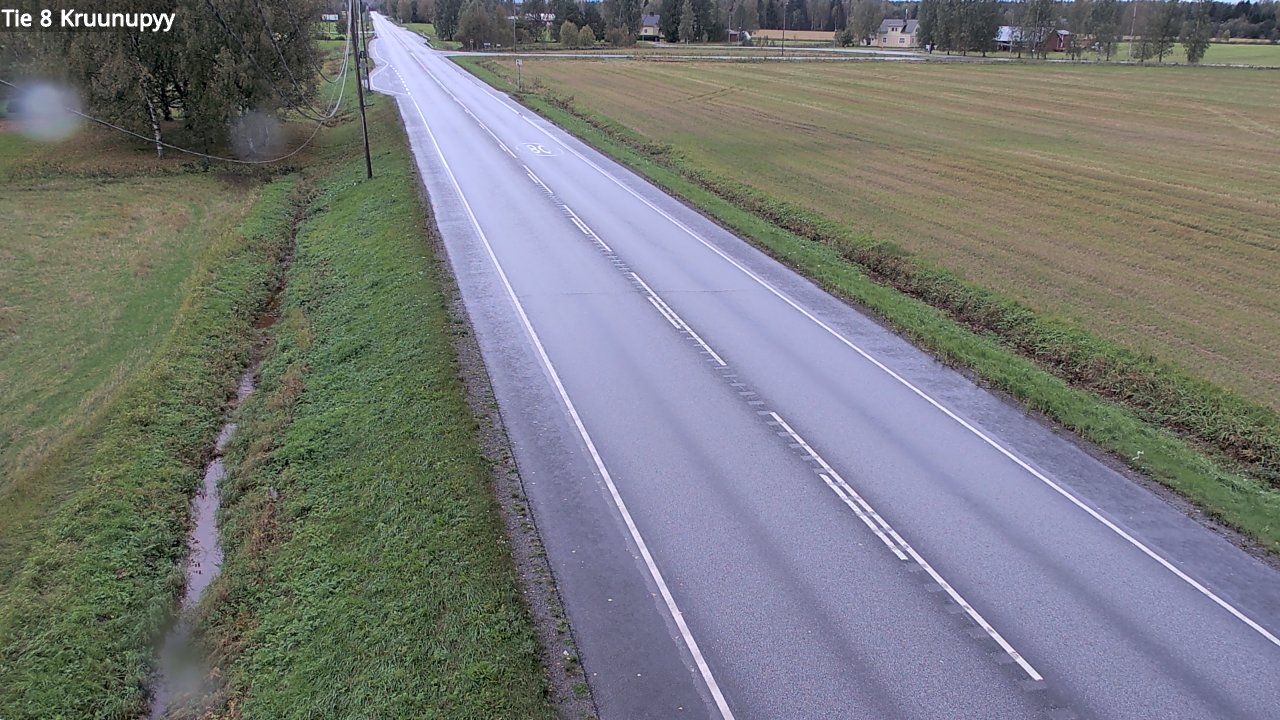 Kelikamerat Kuva Tie 8 Kruunupyy, Kruunupyy, Pohjanmaa