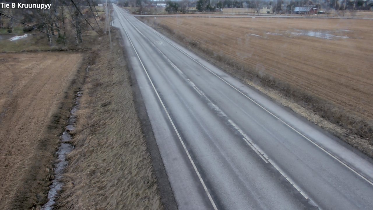 Weather Camera Image Road 8 Kruunupyy, Kruunupyy, Pohjanmaa