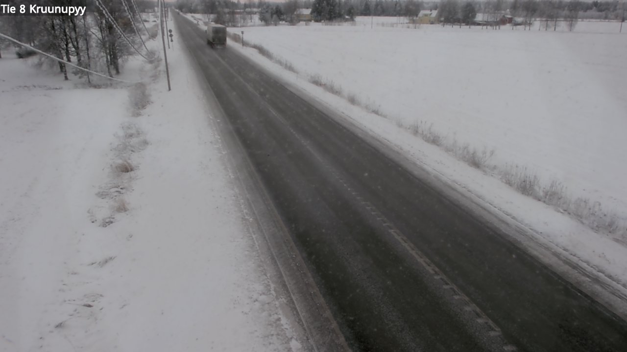 Kelikamerat Kuva Tie 8 Kruunupyy, Kruunupyy, Pohjanmaa