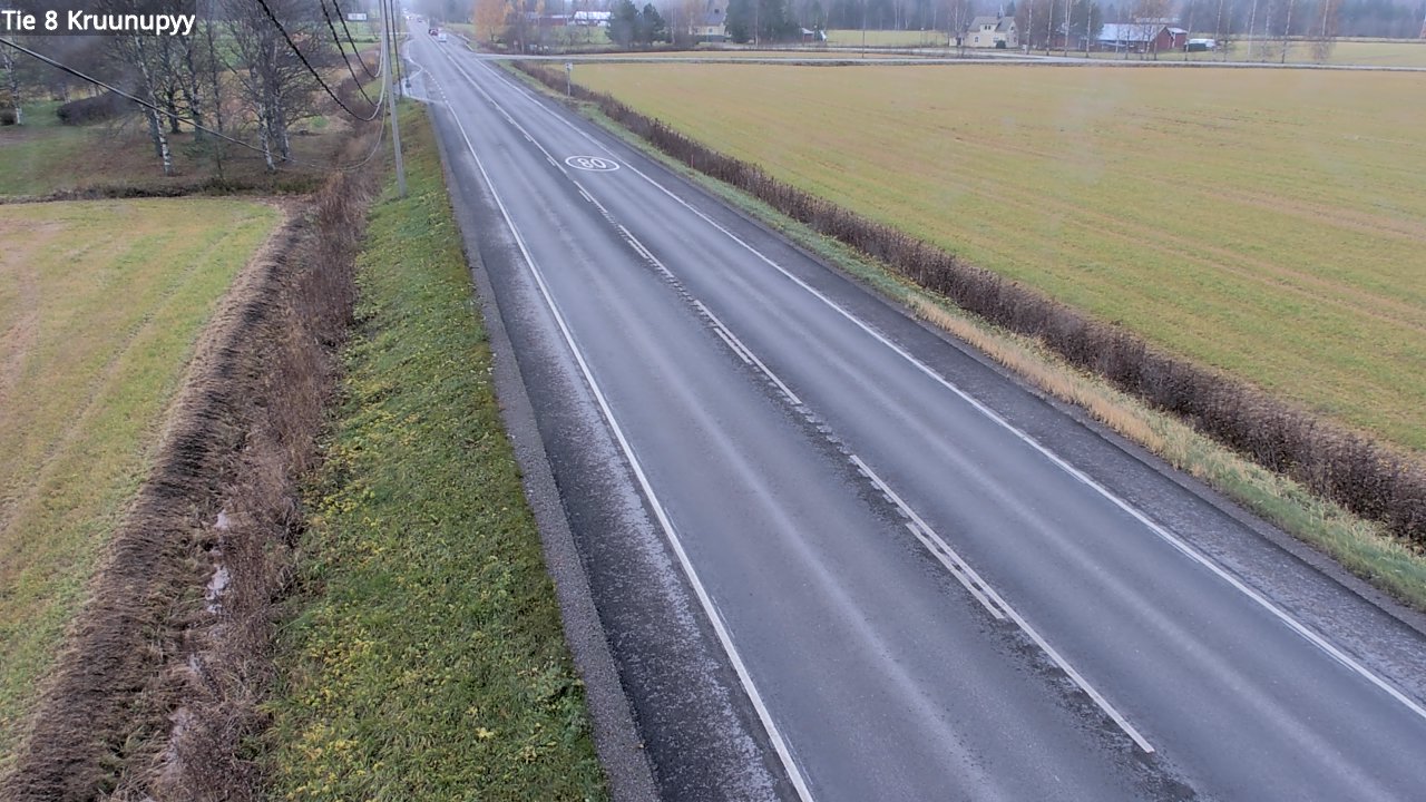 Kelikamerat Kuva Tie 8 Kruunupyy, Kruunupyy, Pohjanmaa