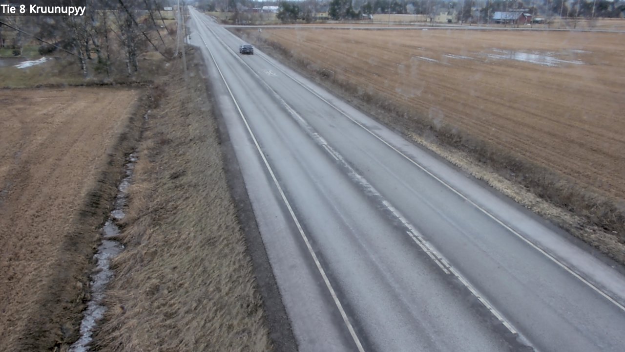 Weather Camera Image Road 8 Kruunupyy, Kruunupyy, Pohjanmaa