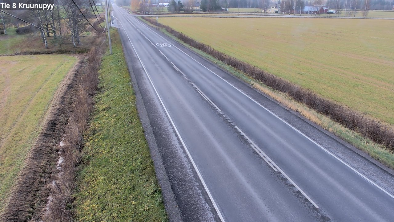 Kelikamerat Kuva Tie 8 Kruunupyy, Kruunupyy, Pohjanmaa