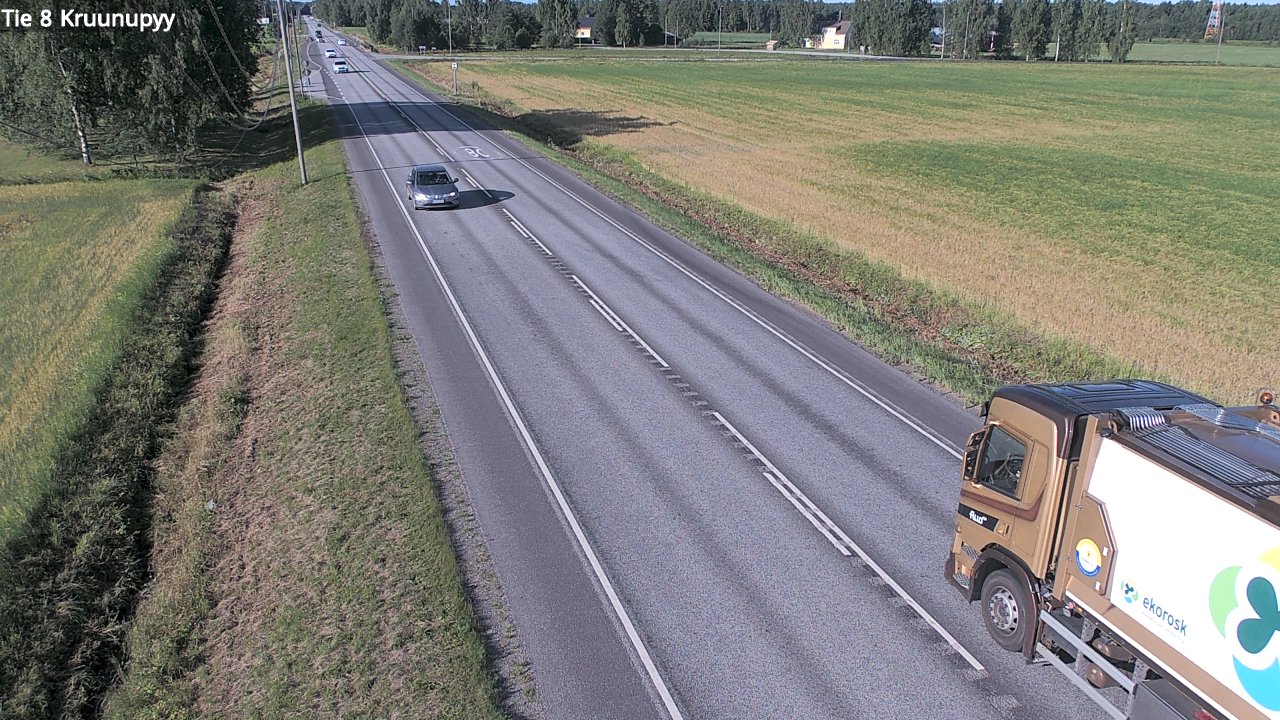 Kelikamerat Kuva Tie 8 Kruunupyy, Kruunupyy, Pohjanmaa