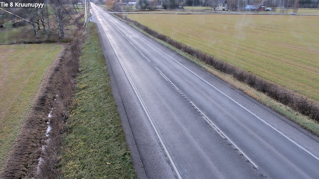 Kelikamerat Kuva Tie 8 Kruunupyy, Kruunupyy, Pohjanmaa