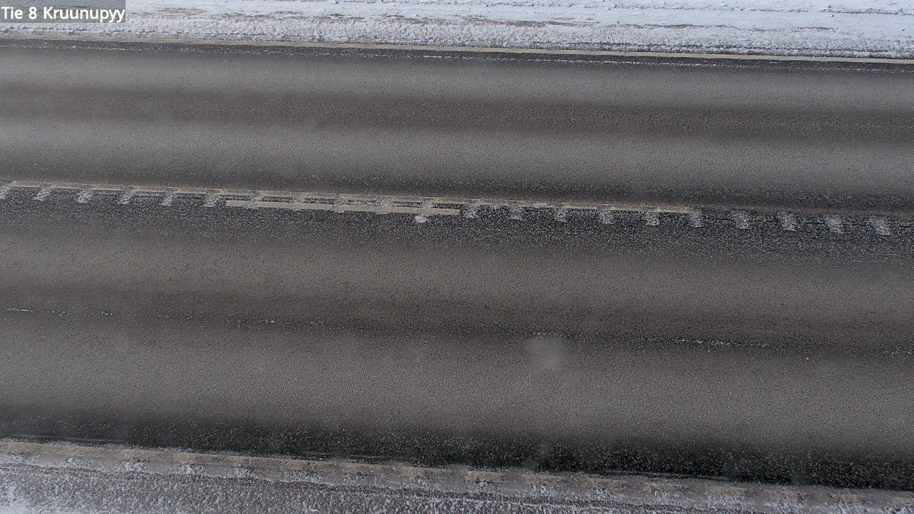 Weather Camera Image Väg 8 Kronoby, Kruunupyy, Pohjanmaa