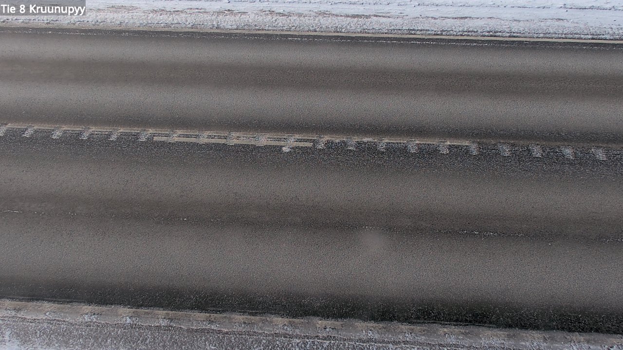 Weather Camera Image Väg 8 Kronoby, Kruunupyy, Pohjanmaa