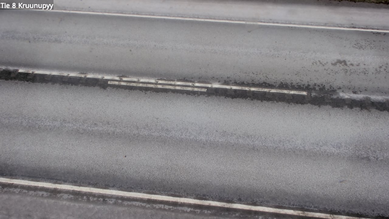 Weather Camera Image Väg 8 Kronoby, Kruunupyy, Pohjanmaa