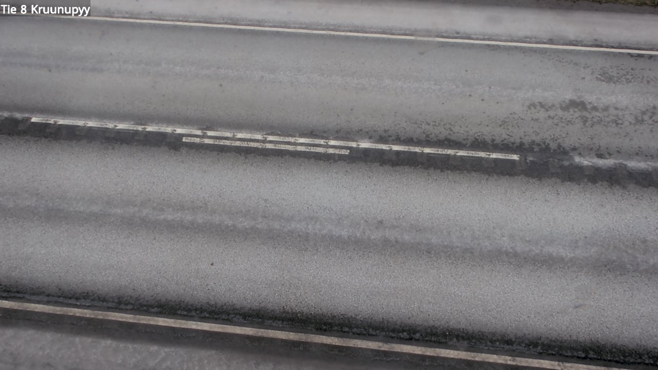 Weather Camera Image Väg 8 Kronoby, Kruunupyy, Pohjanmaa