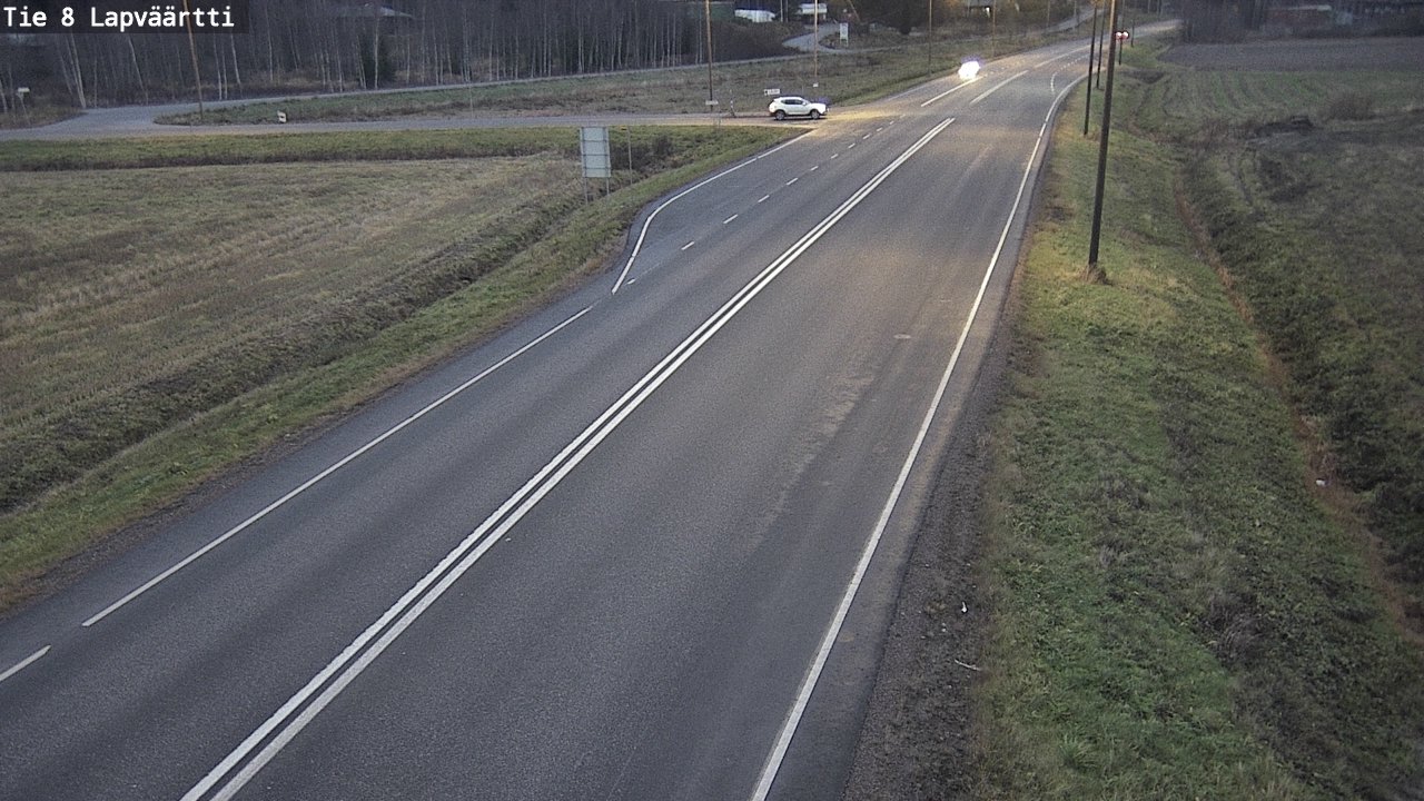 Kelikamerat Kuva Tie 8Kristiinankaupunki,  Lapväärtti, Kristiinankaupunki, Pohjanmaa