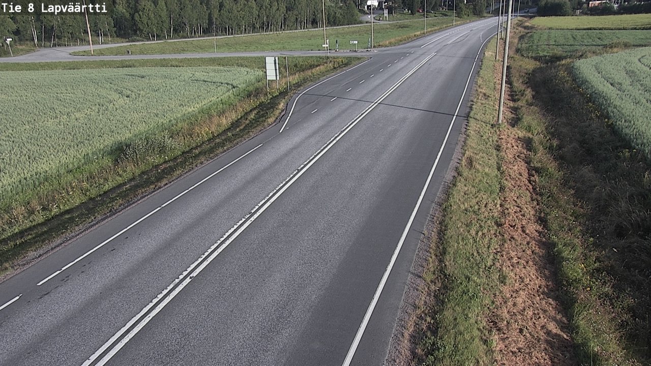 Kelikamerat Kuva Tie 8Kristiinankaupunki,  Lapväärtti, Kristiinankaupunki, Pohjanmaa