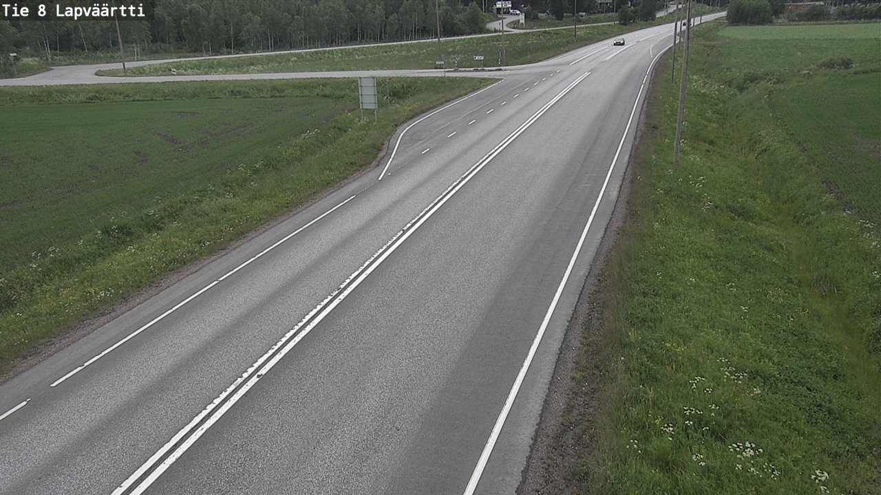 Kelikamerat Kuva Tie 8Kristiinankaupunki,  Lapväärtti, Kristiinankaupunki, Pohjanmaa