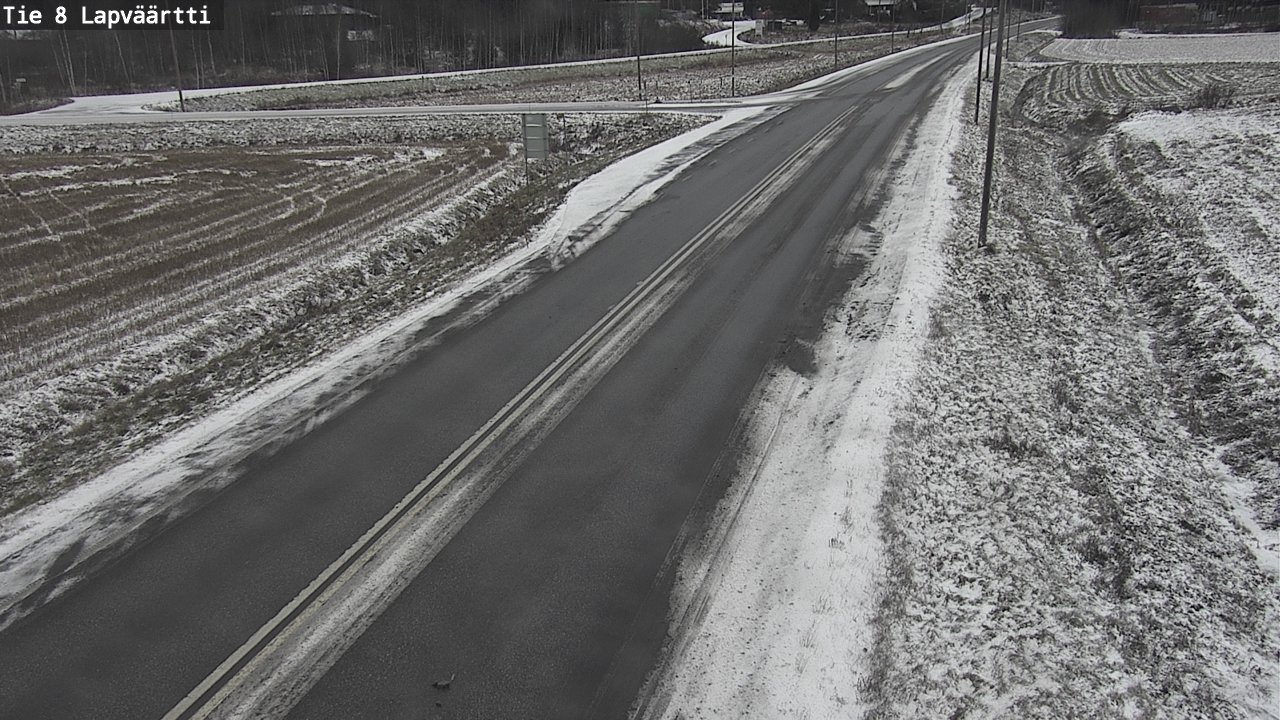 Kelikamerat Kuva Tie 8Kristiinankaupunki,  Lapväärtti, Kristiinankaupunki, Pohjanmaa