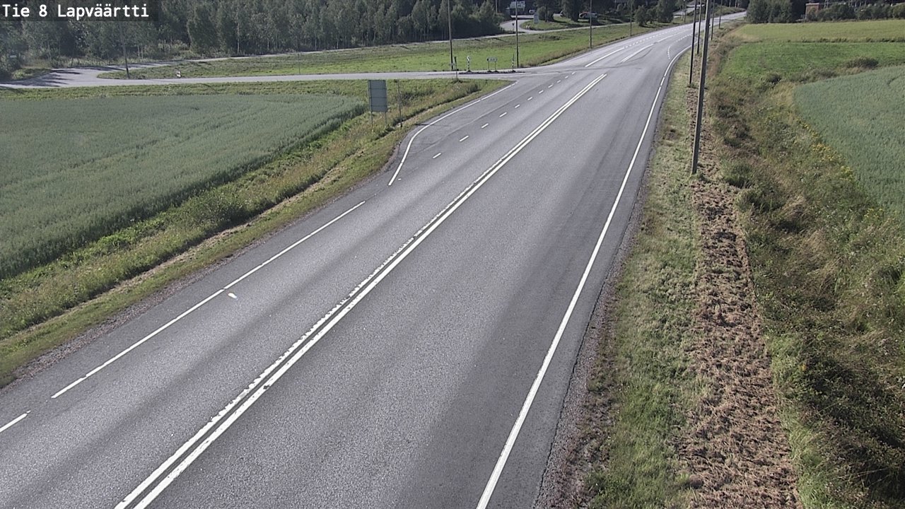 Kelikamerat Kuva Tie 8Kristiinankaupunki,  Lapväärtti, Kristiinankaupunki, Pohjanmaa