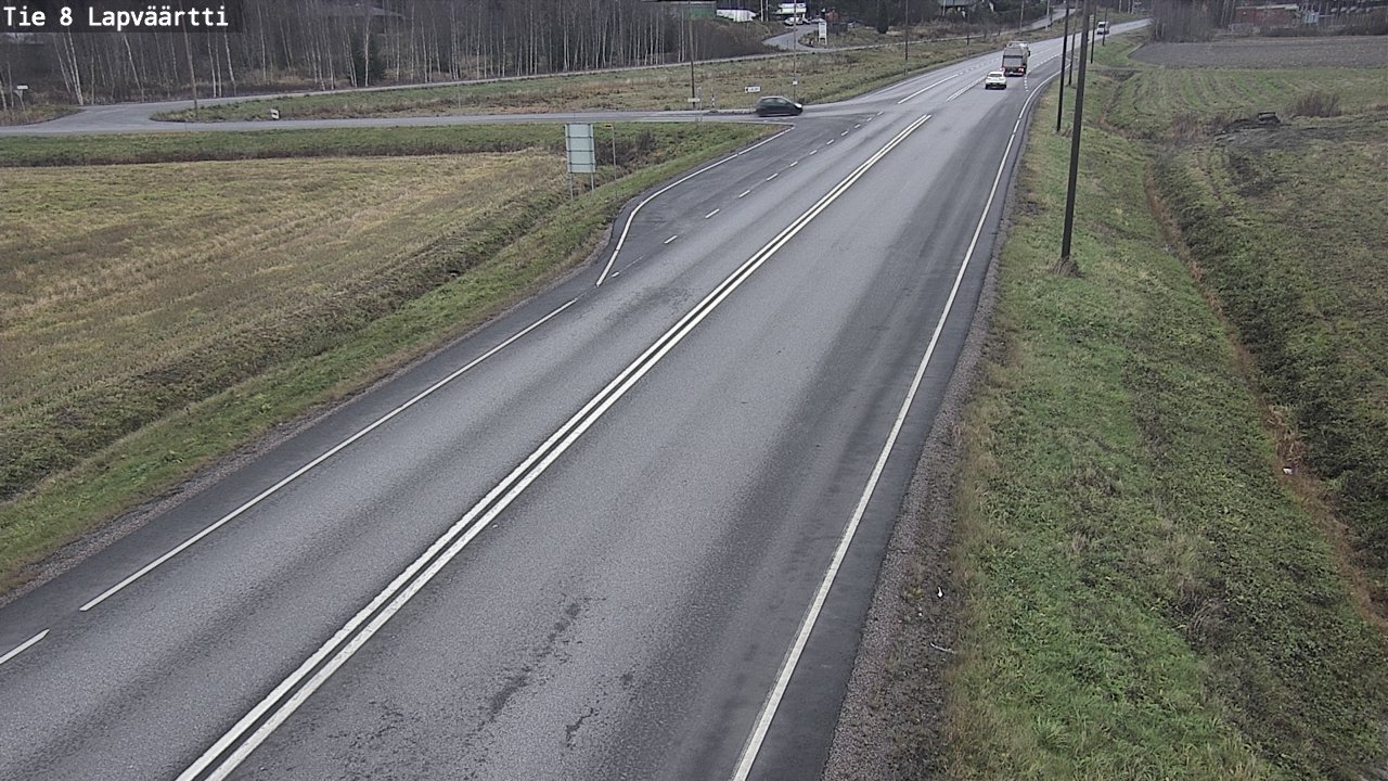 Kelikamerat Kuva Tie 8Kristiinankaupunki,  Lapväärtti, Kristiinankaupunki, Pohjanmaa