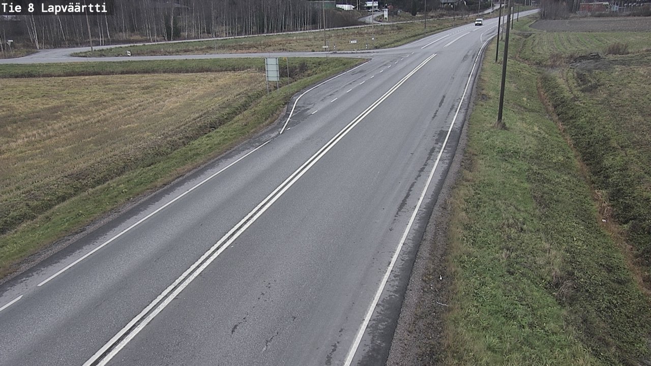 Kelikamerat Kuva Tie 8Kristiinankaupunki,  Lapväärtti, Kristiinankaupunki, Pohjanmaa