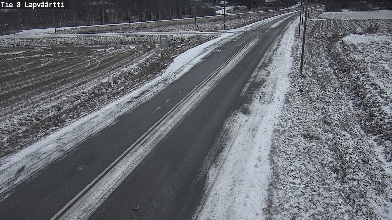 Kelikamerat Kuva Tie 8Kristiinankaupunki,  Lapväärtti, Kristiinankaupunki, Pohjanmaa