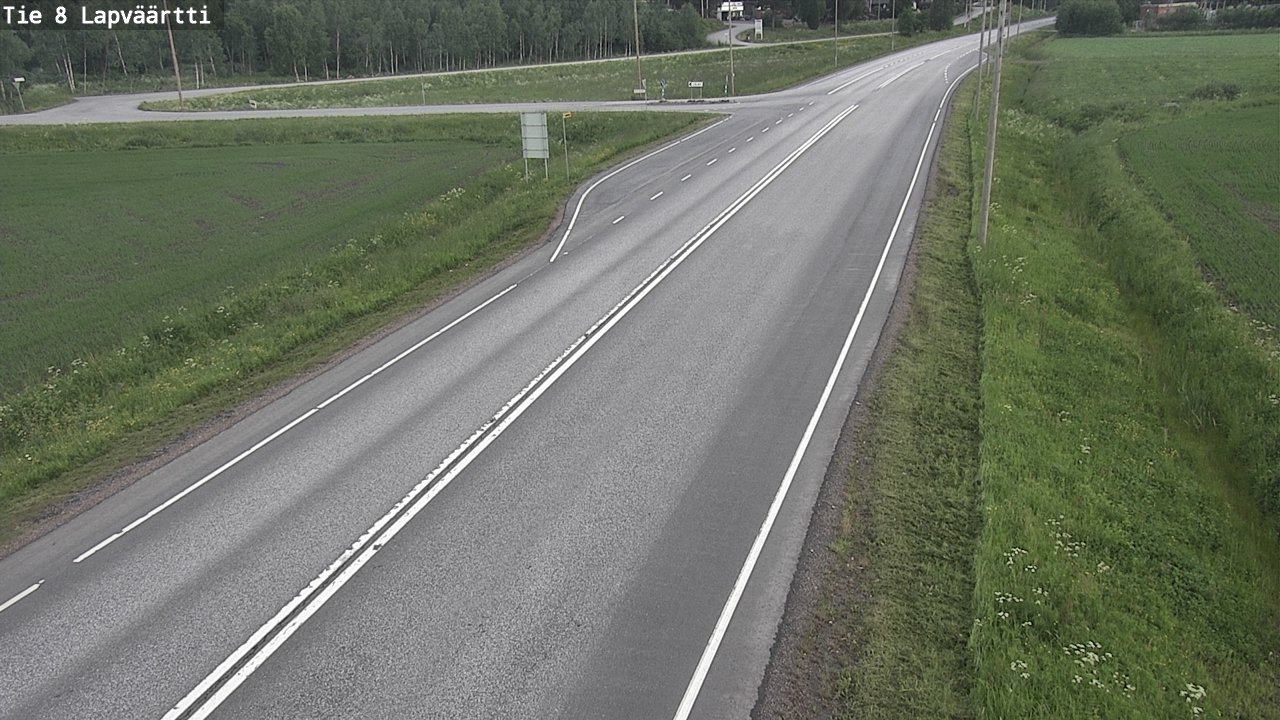 Kelikamerat Kuva Tie 8Kristiinankaupunki,  Lapväärtti, Kristiinankaupunki, Pohjanmaa
