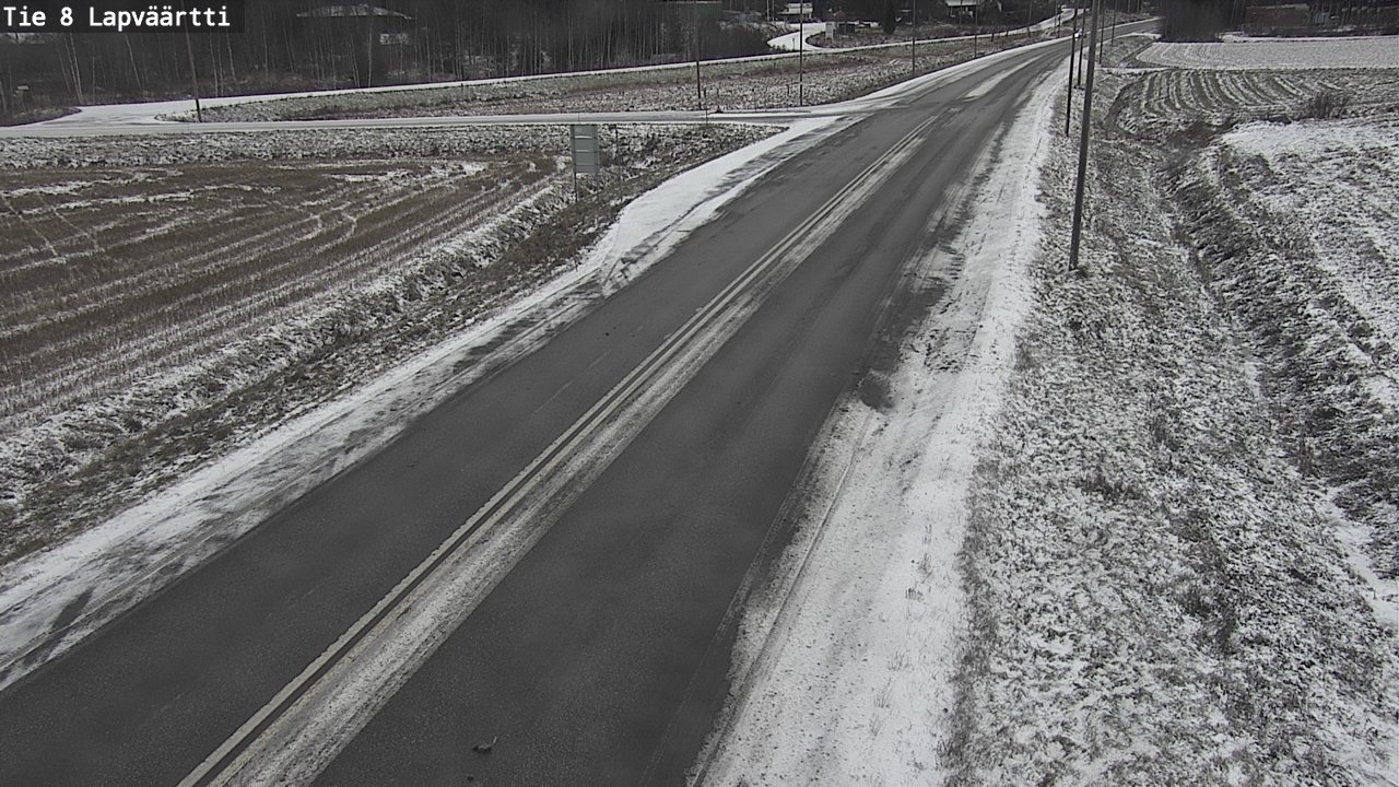 Kelikamerat Kuva Tie 8Kristiinankaupunki,  Lapväärtti, Kristiinankaupunki, Pohjanmaa