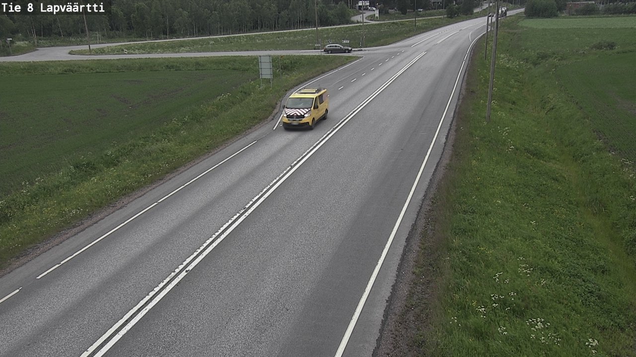 Kelikamerat Kuva Tie 8Kristiinankaupunki,  Lapväärtti, Kristiinankaupunki, Pohjanmaa