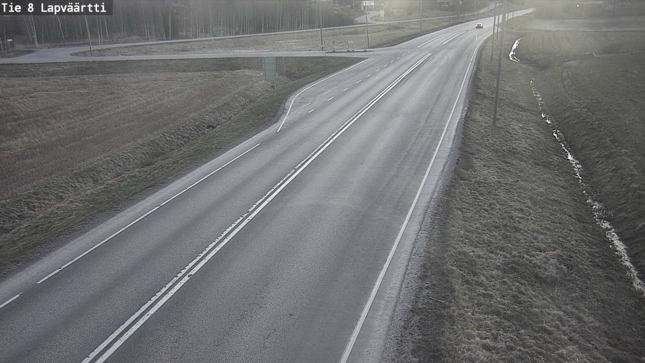 Weather Camera Image Väg 8 Kristinestad, Lappfjärd, Kristiinankaupunki, Pohjanmaa