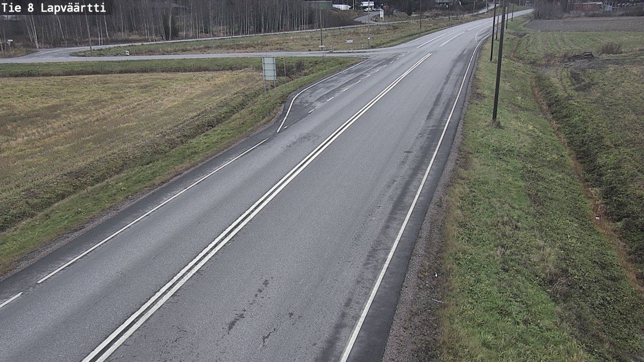 Kelikamerat Kuva Tie 8Kristiinankaupunki,  Lapväärtti, Kristiinankaupunki, Pohjanmaa