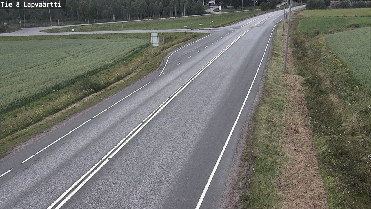 Kelikamerat Kuva Tie 8Kristiinankaupunki,  Lapväärtti, Kristiinankaupunki, Pohjanmaa