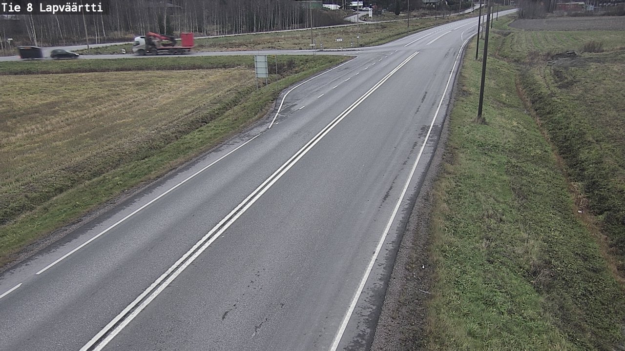 Kelikamerat Kuva Tie 8Kristiinankaupunki,  Lapväärtti, Kristiinankaupunki, Pohjanmaa