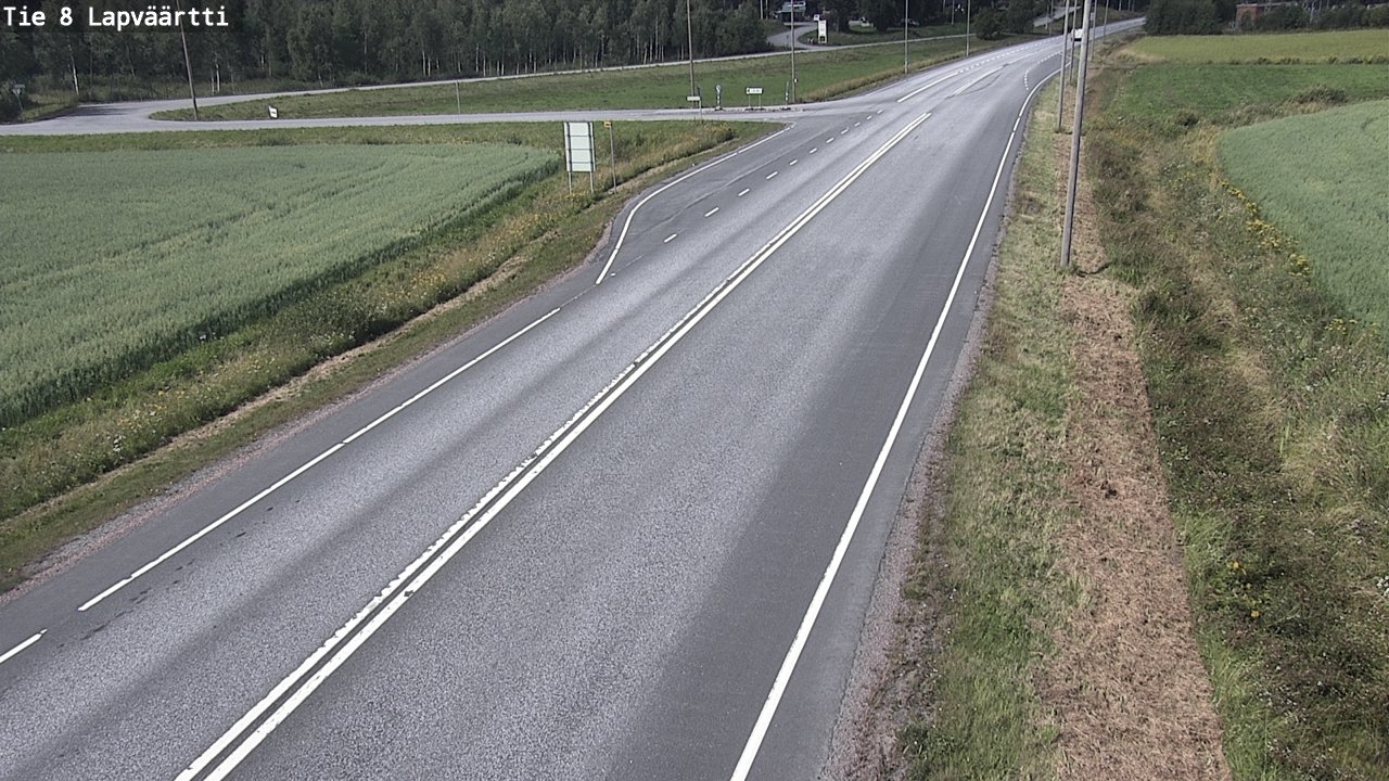 Kelikamerat Kuva Tie 8Kristiinankaupunki,  Lapväärtti, Kristiinankaupunki, Pohjanmaa