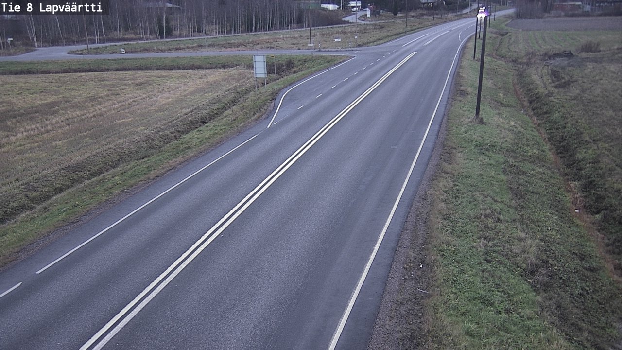 Kelikamerat Kuva Tie 8Kristiinankaupunki,  Lapväärtti, Kristiinankaupunki, Pohjanmaa