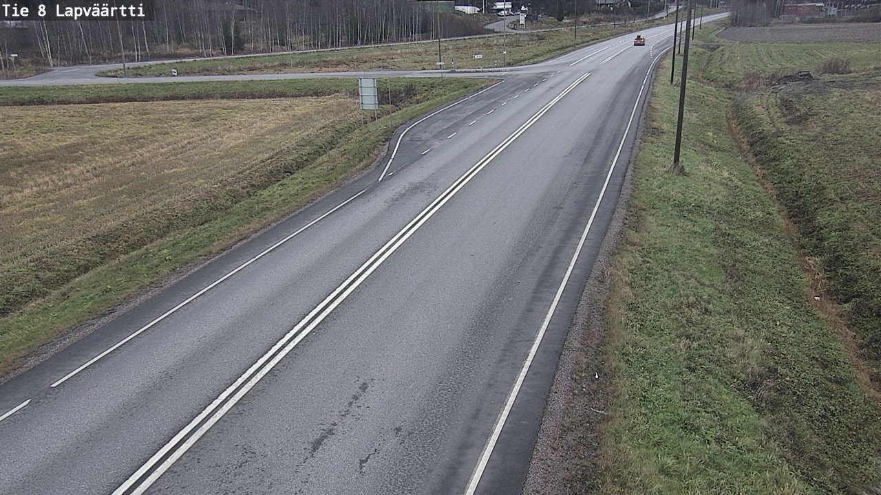 Kelikamerat Kuva Tie 8Kristiinankaupunki,  Lapväärtti, Kristiinankaupunki, Pohjanmaa