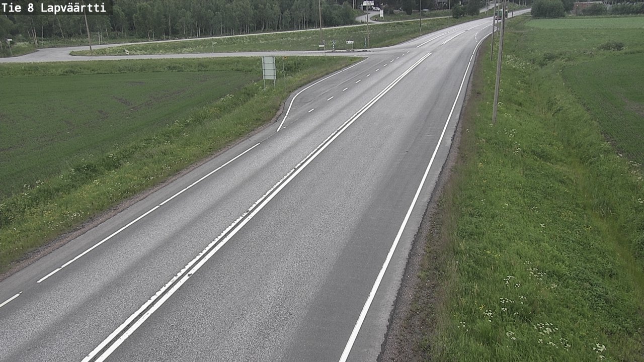Kelikamerat Kuva Tie 8Kristiinankaupunki,  Lapväärtti, Kristiinankaupunki, Pohjanmaa