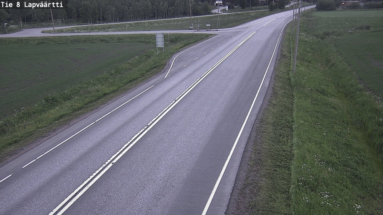 Kelikamerat Kuva Tie 8Kristiinankaupunki,  Lapväärtti, Kristiinankaupunki, Pohjanmaa