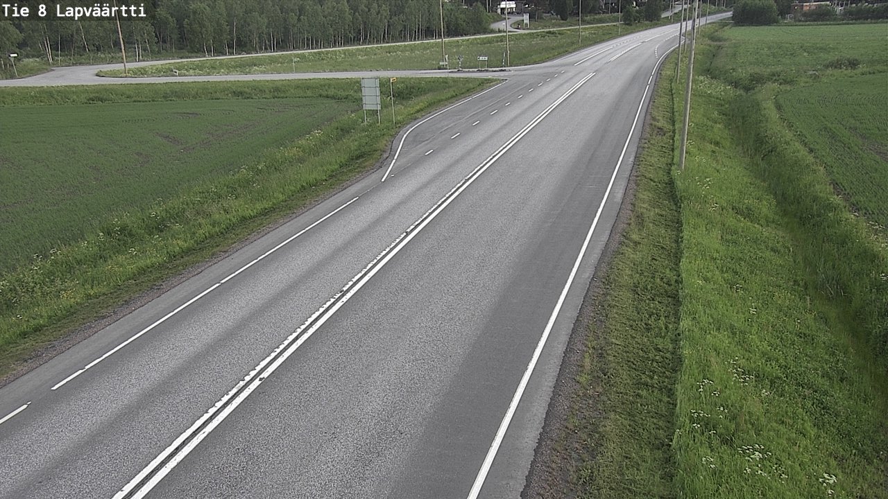 Kelikamerat Kuva Tie 8Kristiinankaupunki,  Lapväärtti, Kristiinankaupunki, Pohjanmaa