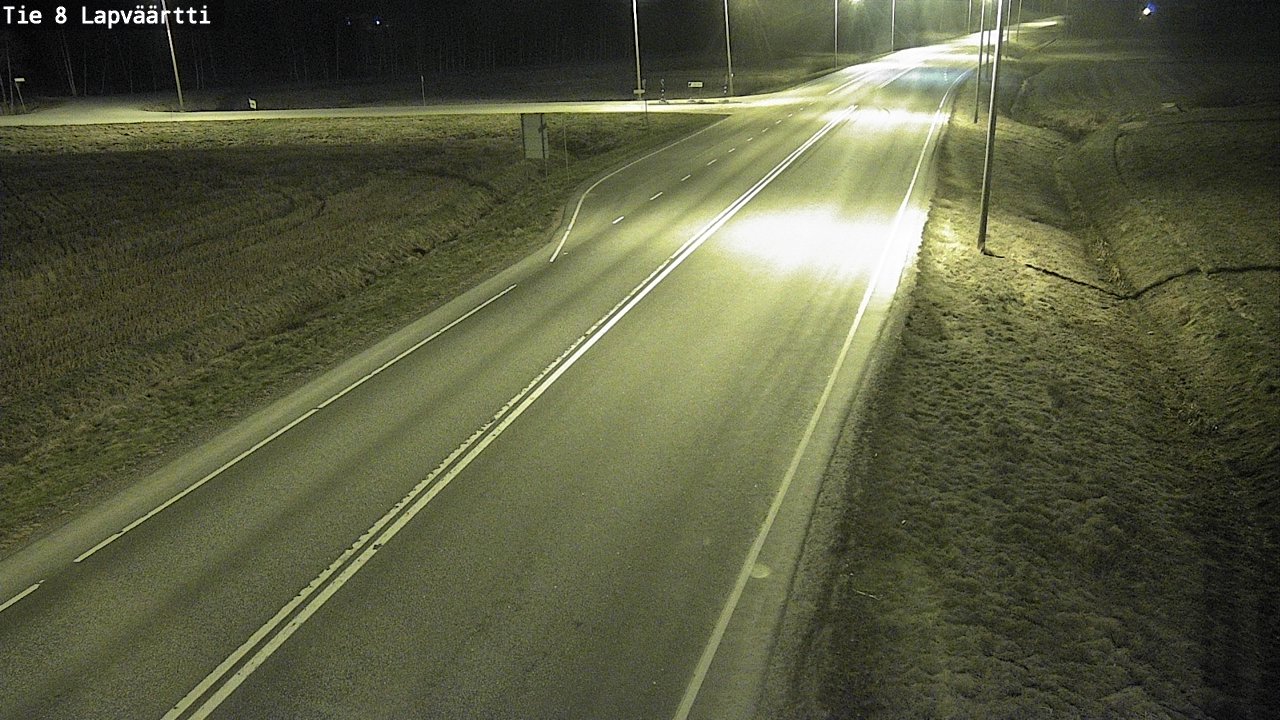 Kelikamerat Kuva Tie 8Kristiinankaupunki,  Lapväärtti, Kristiinankaupunki, Pohjanmaa