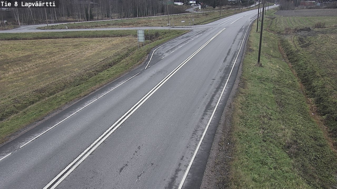 Kelikamerat Kuva Tie 8Kristiinankaupunki,  Lapväärtti, Kristiinankaupunki, Pohjanmaa