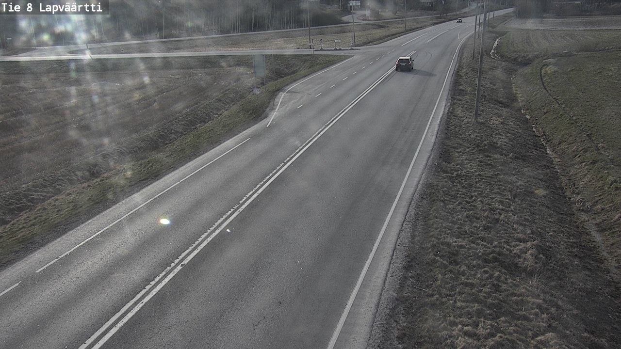 Weather Camera Image Väg 8 Kristinestad, Lappfjärd, Kristiinankaupunki, Pohjanmaa